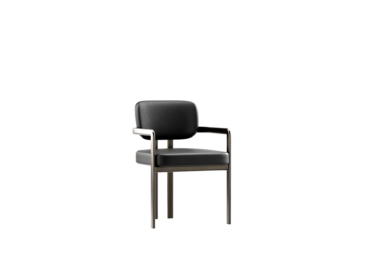 Coco Republic Stuttgart Dining Chair 3D Model