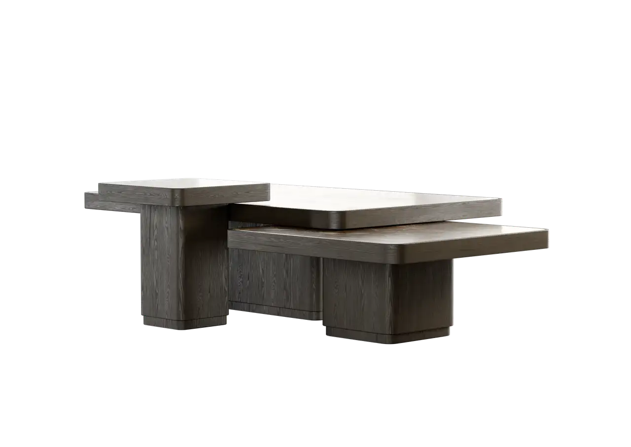 Trinity Nesting Coffee Table 3D Model